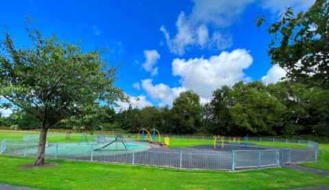 New play area Old Hall Field
