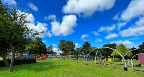 New play equipment KGV Playing Fields